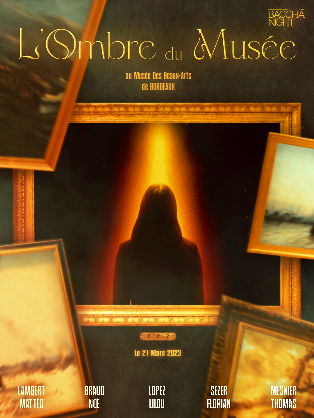Poster du projet Bacchanight